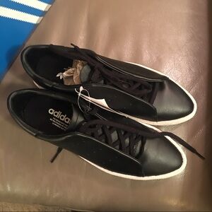 Adidas Pointed Court Black Flatform Sneakers